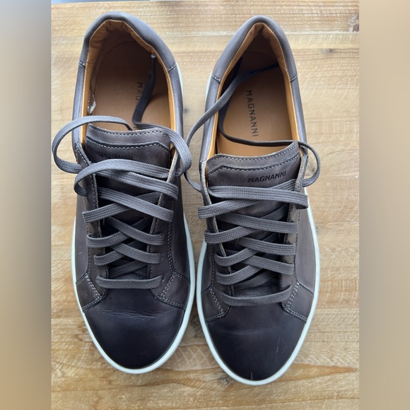 Magnanni Costa Lo (Grey 1) Men's Lace up casual Shoes size 8 - Picture 3 of 9